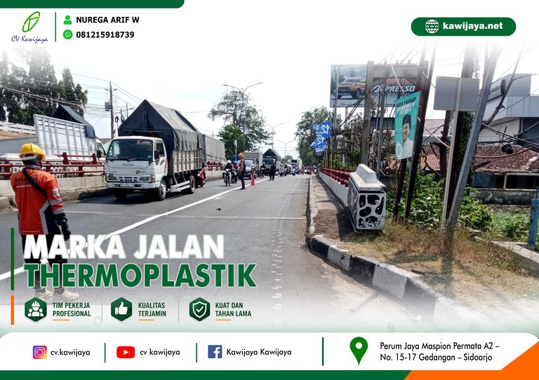 Marka Jalan Jembatan Bremi B - Batang
