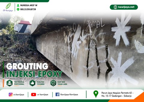 Grouting Jembatan Maribaya - Jateng
