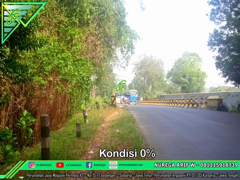 Guardrail Jembatan Bantar A - Kebumen