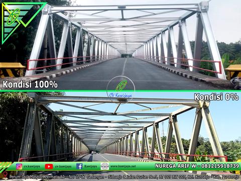 Pengecatan Jembatan Bogowonto - Purworejo