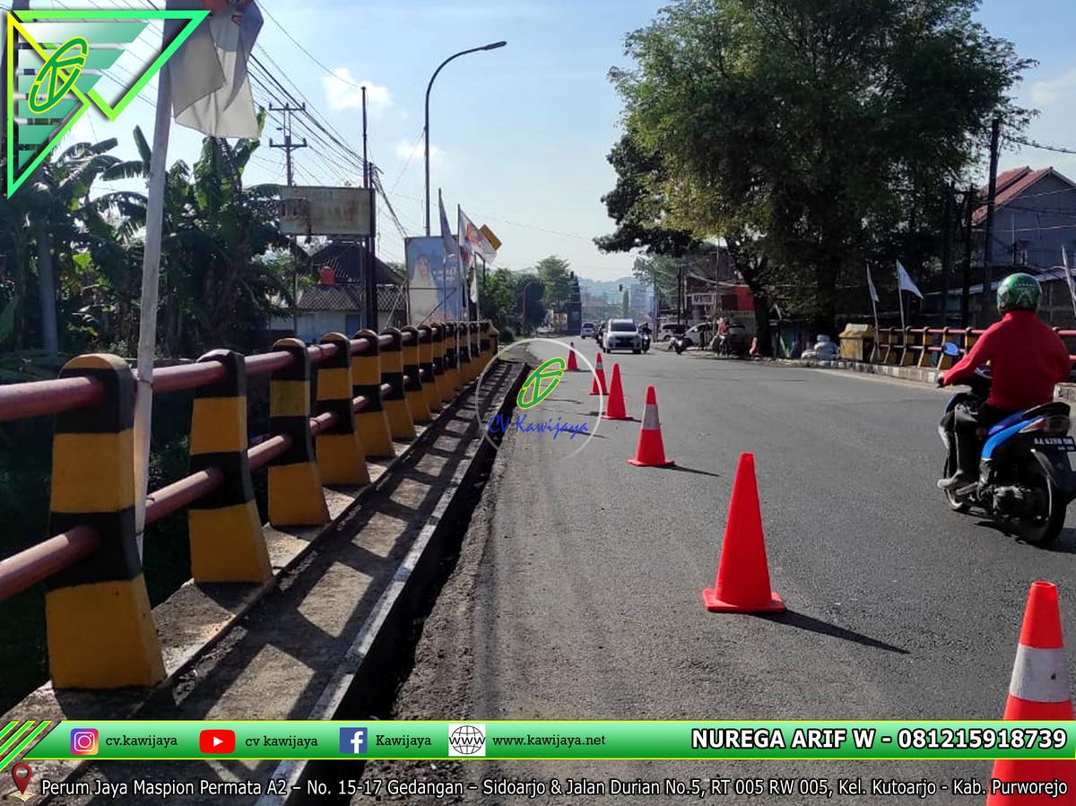 Expansion Joint Asphaltic - Jembatan Kedung Bener