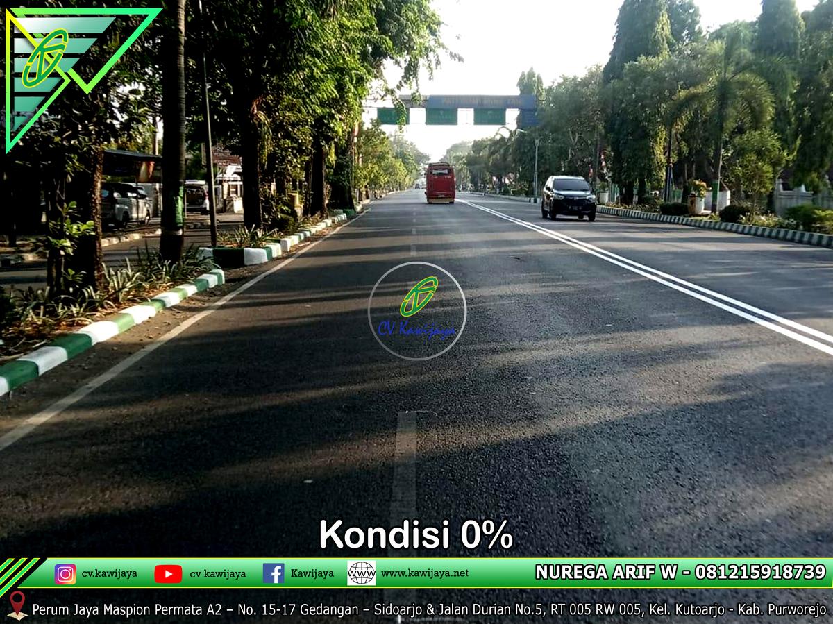 Marka Jalan Kecamatan Margorejo - Pati