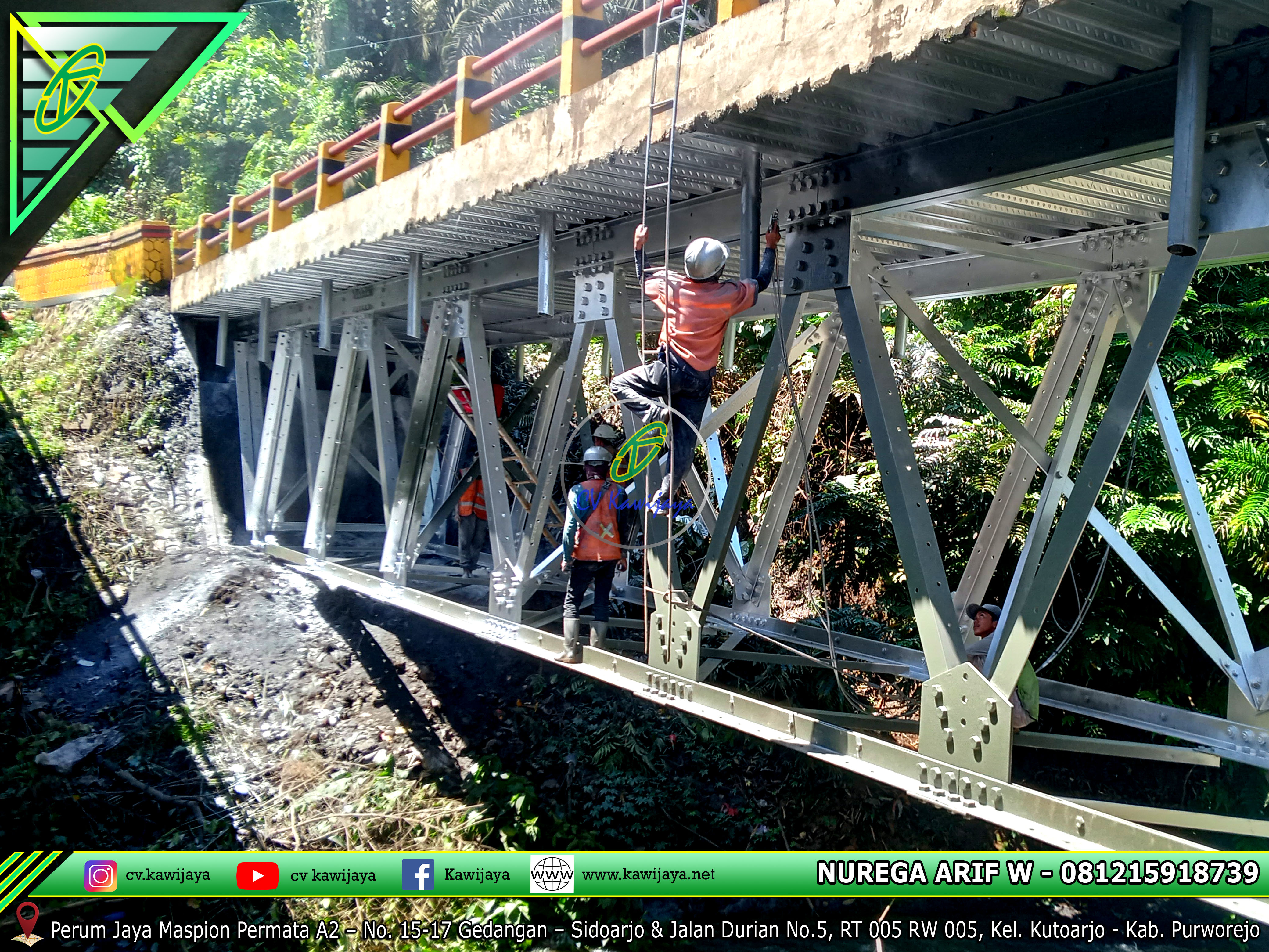 Pengecatan Jembatan Kerkap A