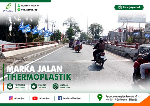 Marka Jalan Jembatan Bremi A - Batang