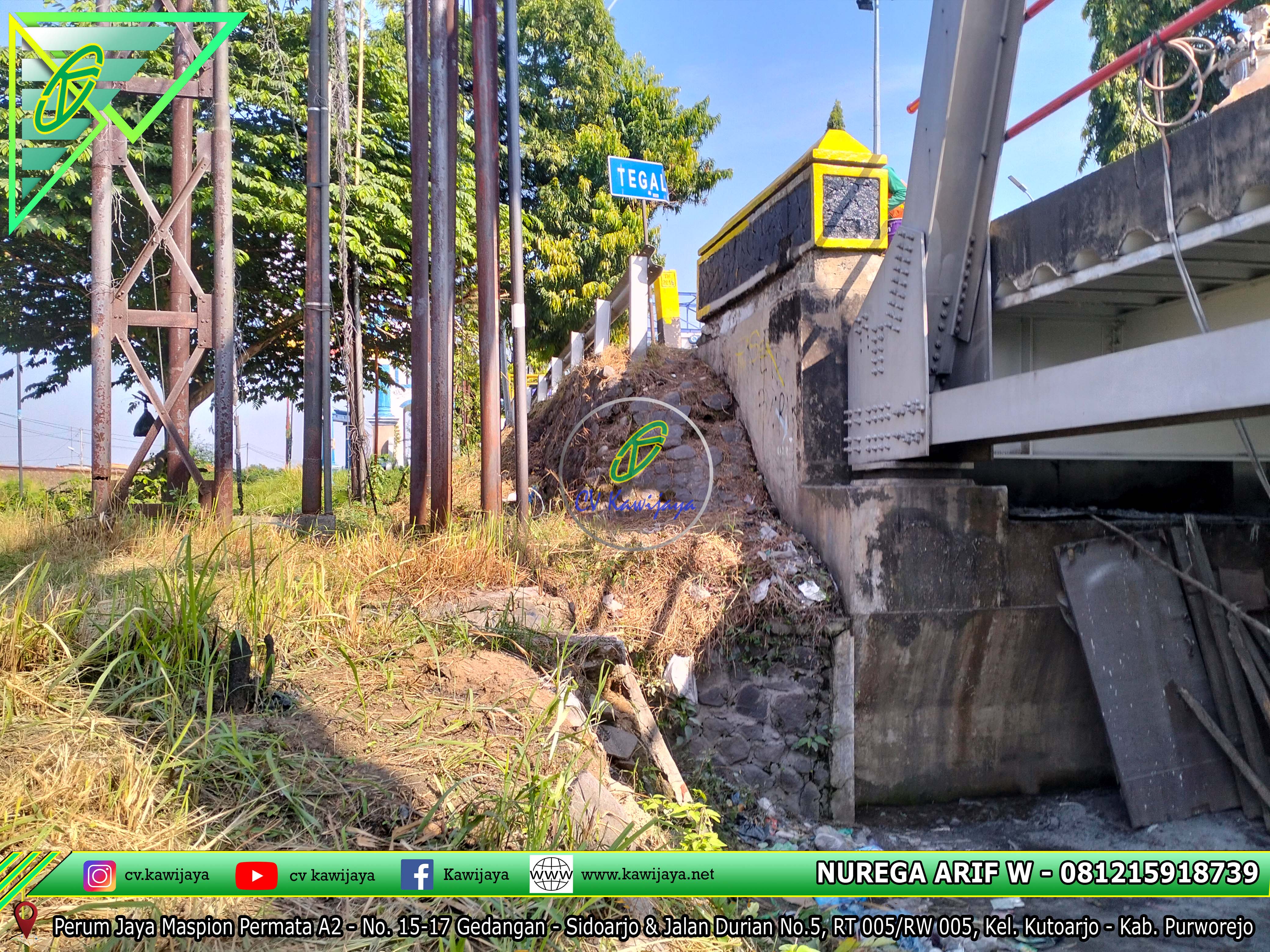 Pasangan Batu Jembatan Sibelis Tegal - Jawa Tengah