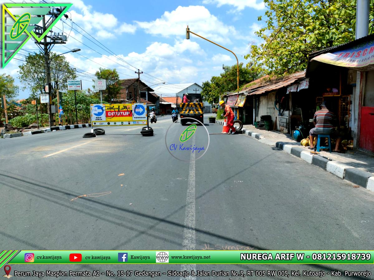 Marka Jalan Sumpah Pemuda - Solo