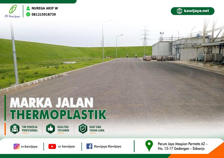 Marka Jalan PLTU - Batang