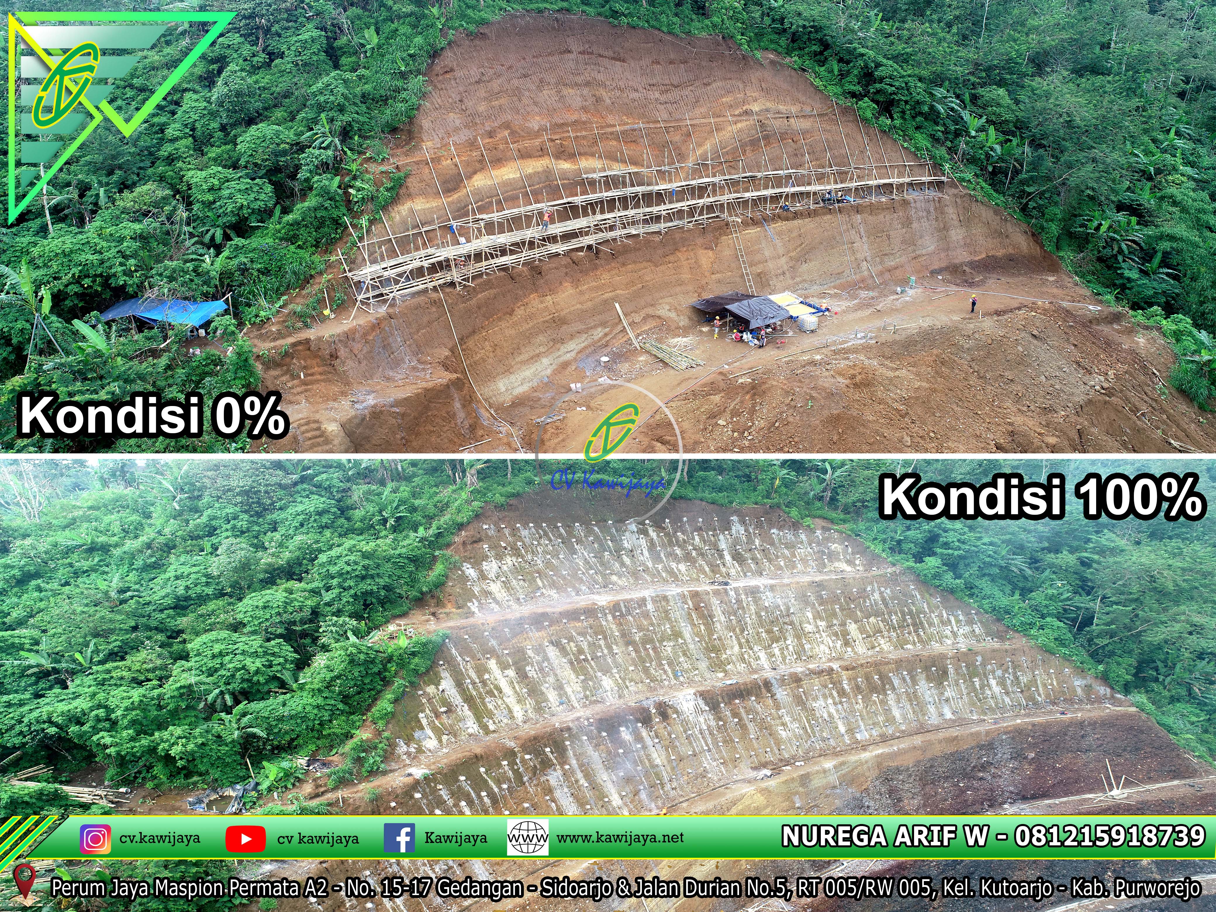 Pekerjaan Soil Nailing Bts Kota Singaraja – Mengwitani | Bali