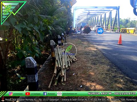 Guardrail Jembatan Bogowonto - Purworejo