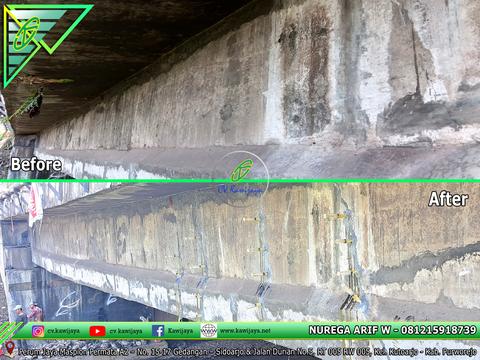 Grouting Epoxy Jembatan Kaumlor - Batang
