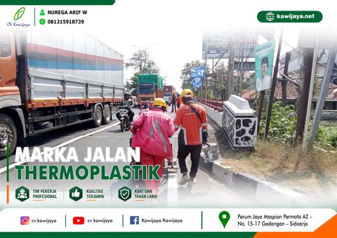 Marka Jalan Jembatan Bremi B - Batang