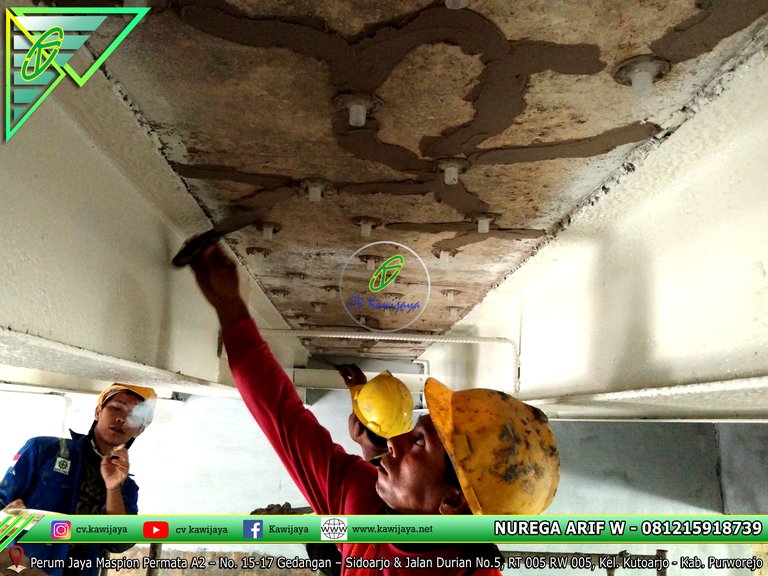 Grouting Epoxy Jembatan Sukadamai, Batu licin - Kalimantan Selatan