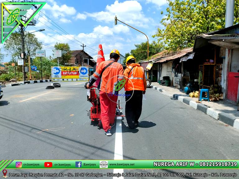 Marka Jalan Sumpah Pemuda - Solo