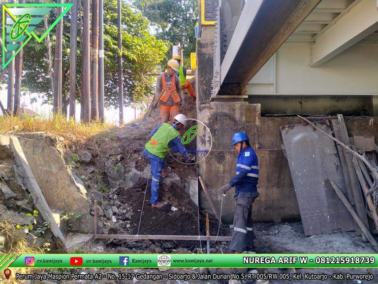 Pasangan Batu Jembatan Sibelis Tegal - Jawa Tengah