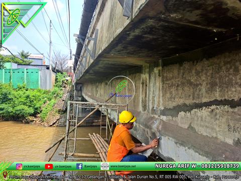 Grouting Epoxy Jembatan Kaumlor - Batang