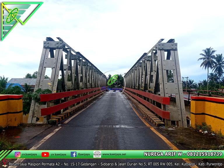 Pengencangan Baut Jembatan Lemau - Bengkulu