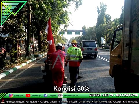 Marka Jalan Kecamatan Margorejo - Pati