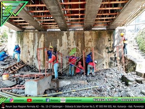Penggantian Elastomer Jembatan Mengaji - Banyumas