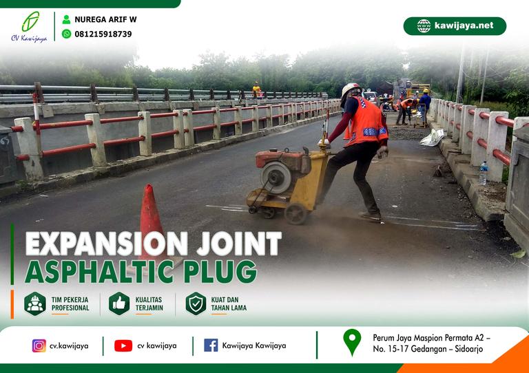 Expansion Joint Asphaltic Jembatan Kali mati - Blora