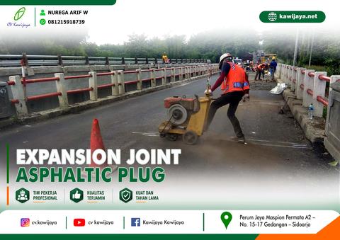 Expansion Joint Asphaltic Jembatan Kali mati - Blora
