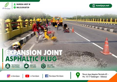 Expansion Joint Asphaltic Jembatan Dalon Karanganyar - Solo