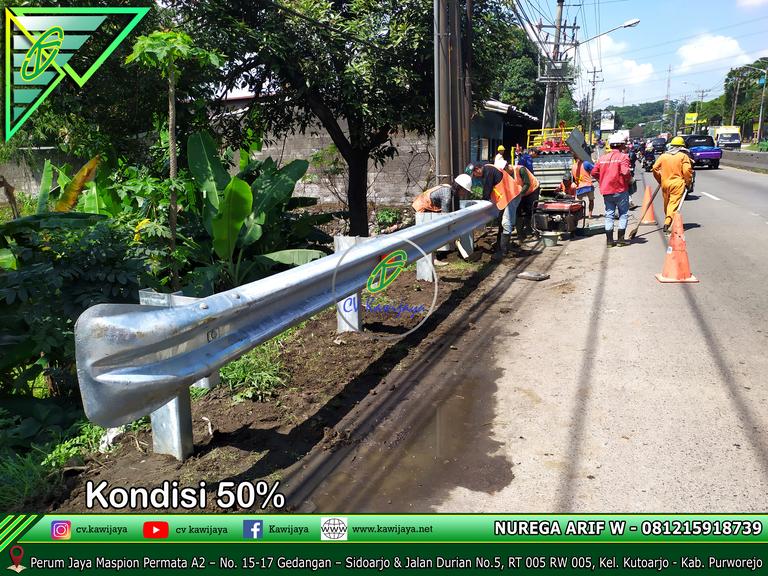 Guardrail Bergas, Semarang - Jateng