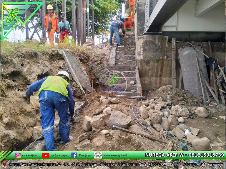 Pasangan Batu Jembatan Sibelis Tegal - Jawa Tengah
