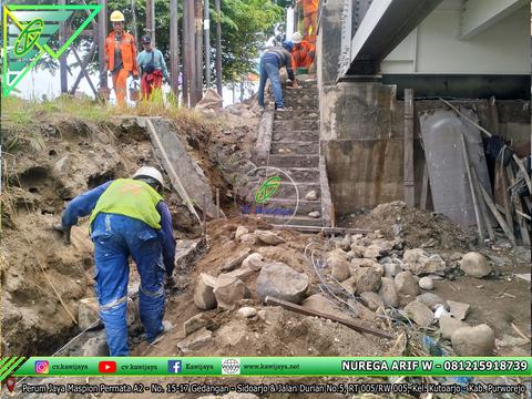 Pasangan Batu Jembatan Sibelis Tegal - Jawa Tengah
