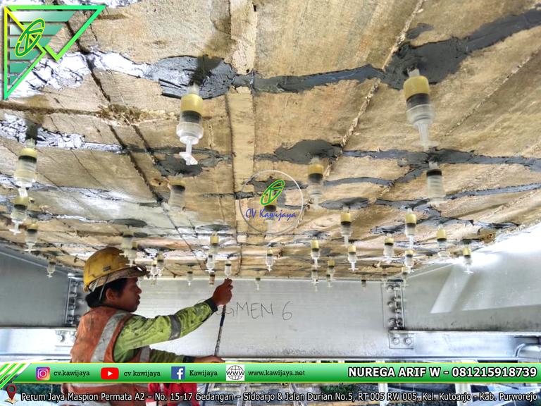Grouting Epoxy Jembatan Pino - Bengkulu