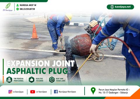Expansion Joint Asphaltic Jembatan Grobokan - Jateng
