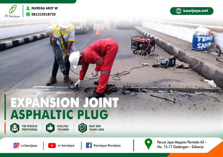 Expansion Joint Asphaltic Jembatan Karang Bolong - Kebumen