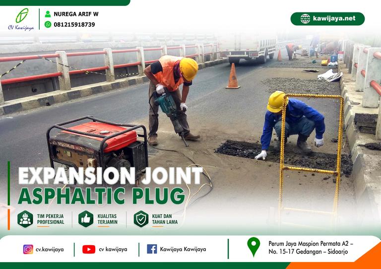 Expansion Joint Asphaltic Jembatan Kali mati - Blora