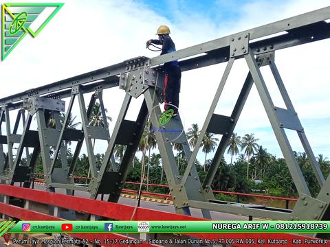 Pengecatan Jembatan Lemau - Bengkulu