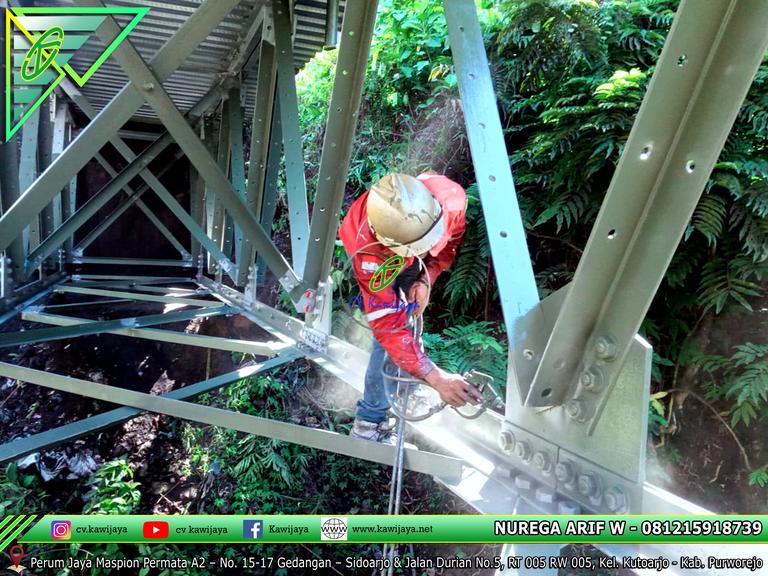 Pengecatan Jembatan Kerkap A