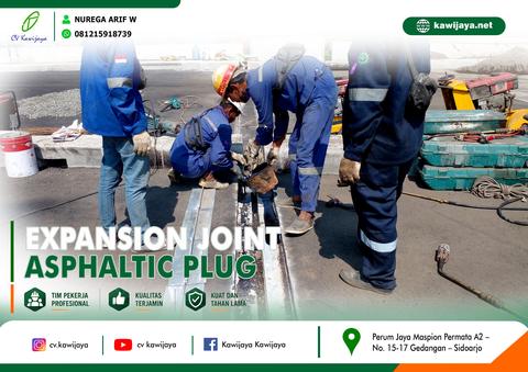 Expansion Joint Asphaltic Jembatan Cross Country - Cilacap