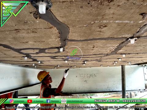Grouting Epoxy Jembatan Pulau Baai 1B - Bengkulu