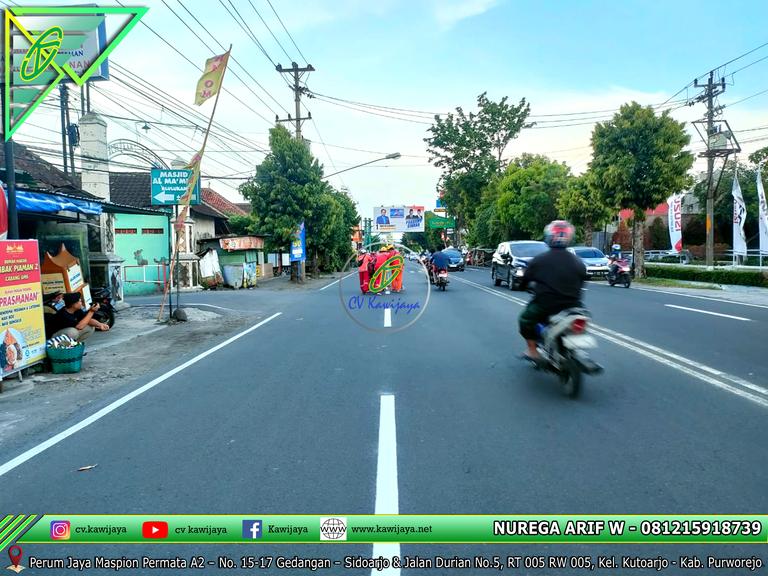 Marka Jalan Ruas Jalan Cipatujah - Kalapagenep