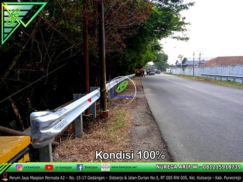 Guardrail Jembatan Kebebekan - Kebumen