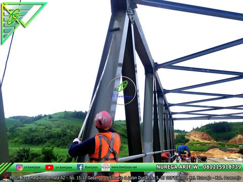 Pengecatan Jembatan Kenongo - Blitar