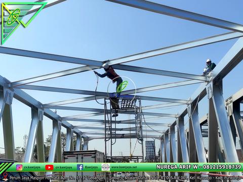 Pengecatan Jembatan Luk Ulo - Kebumen