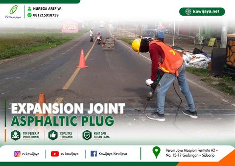 Expansion Joint Asphaltic Jembatan K. Jaga Denda I - Cilacap
