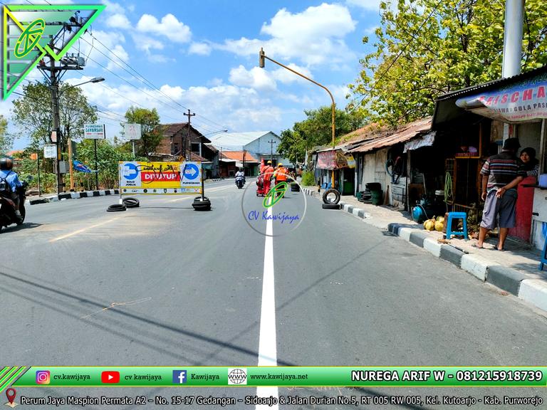 Marka Jalan Sumpah Pemuda - Solo
