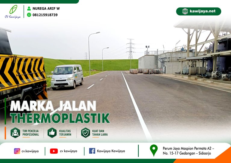Marka Jalan PLTU - Batang
