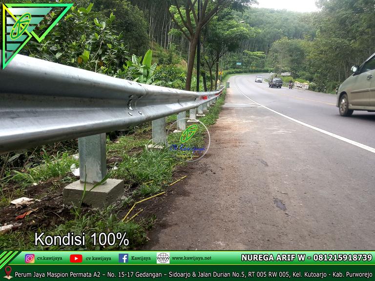 Guardrail Pringsurat, Temanggung - Jateng