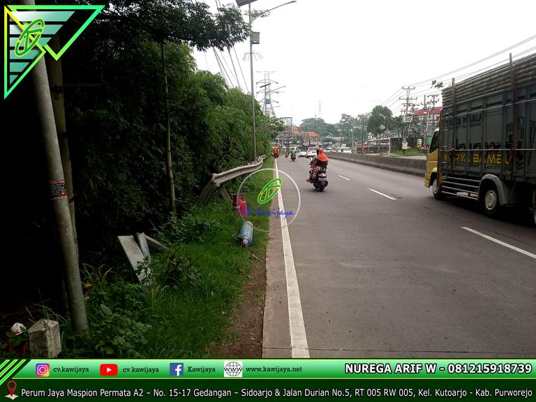Guardrail Pringsurat, Temanggung - Jateng