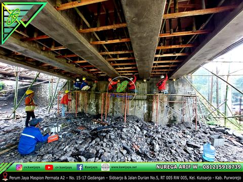 Penggantian Elastomer Jembatan Mengaji - Banyumas