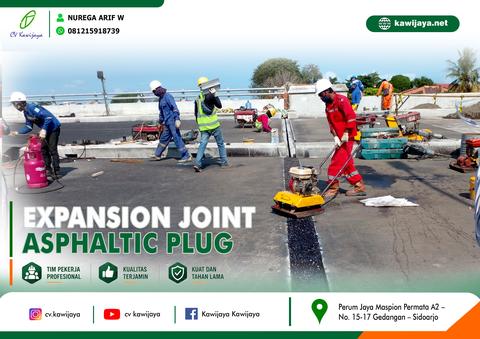 Expansion Joint Asphaltic Jembatan Cross Country - Cilacap