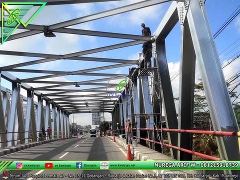 Pengecatan Jembatan Luk Ulo - Kebumen