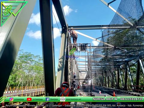 Pengecatan Jembatan Bogowonto - Purworejo