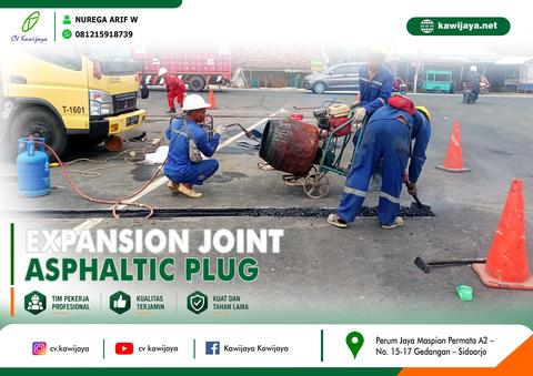 Expansion Joint Asphaltic Jembatan Grobokan - Jateng